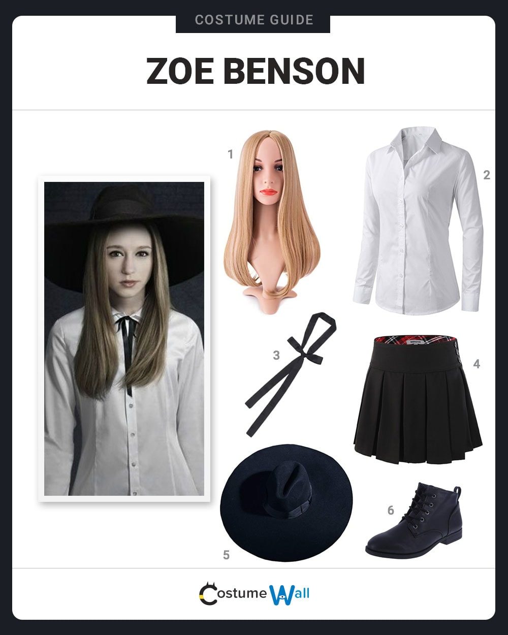 Zoe Benson Costume Guide