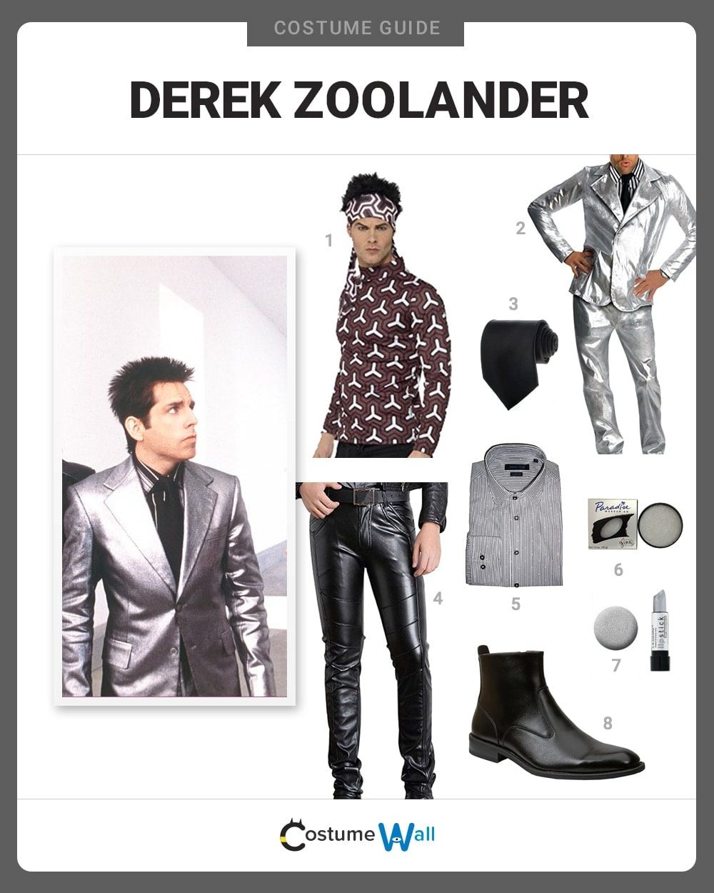 Derek Zoolander Costume Guide