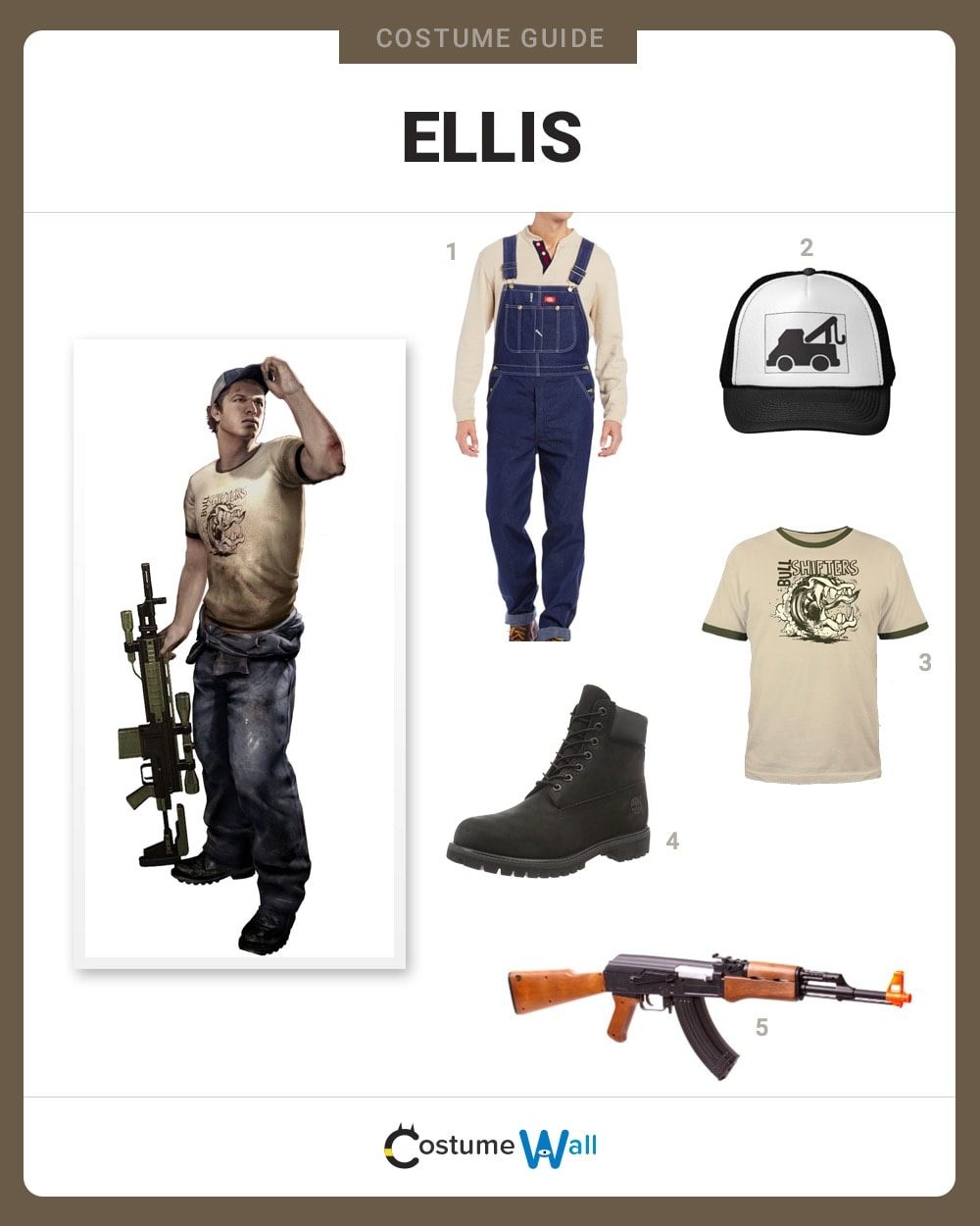 Ellis Costume Guide