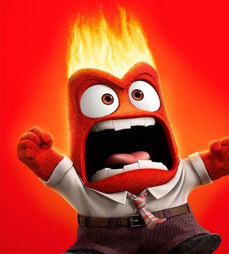 Disney Pixar Inside Out Anger T-Shirt