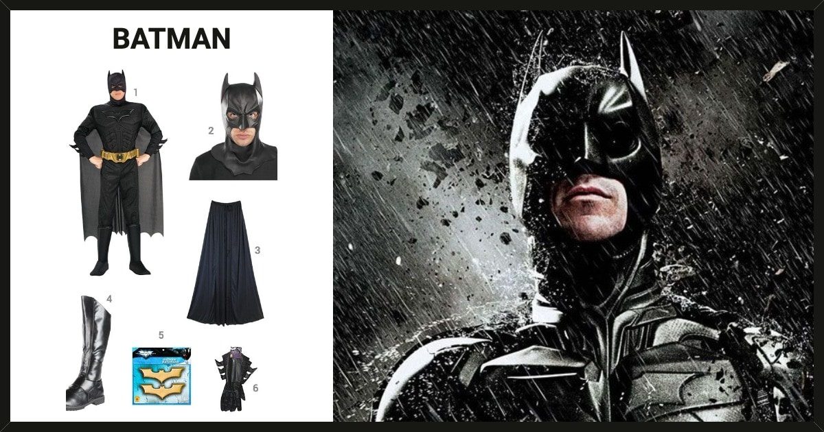 Dress Like Batman from The Dark Knight Costume