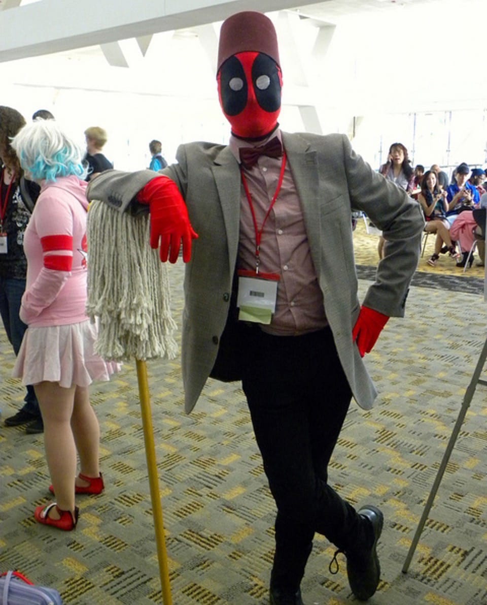 Deadpool x 11th Doctor (Dr. Who)