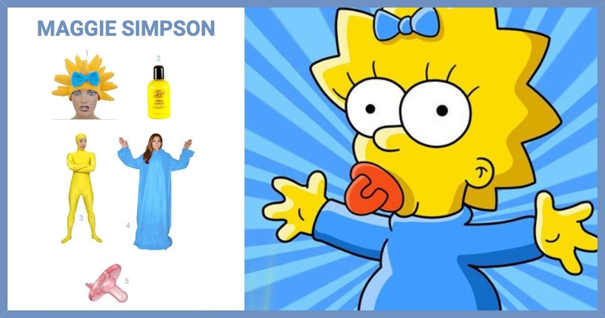 Dress Like Maggie Simpson Costume | Halloween and Cosplay Guides