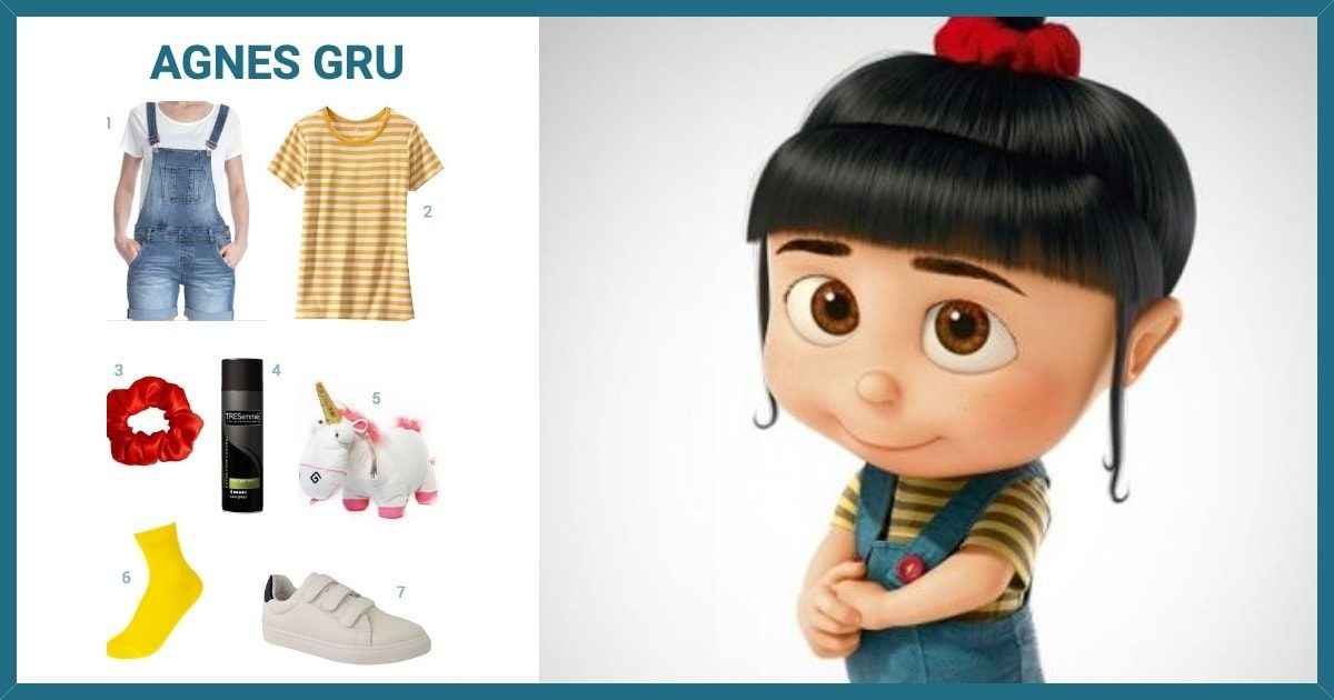 Dress Like Agnes Gru Costume  Halloween and Cosplay Guides