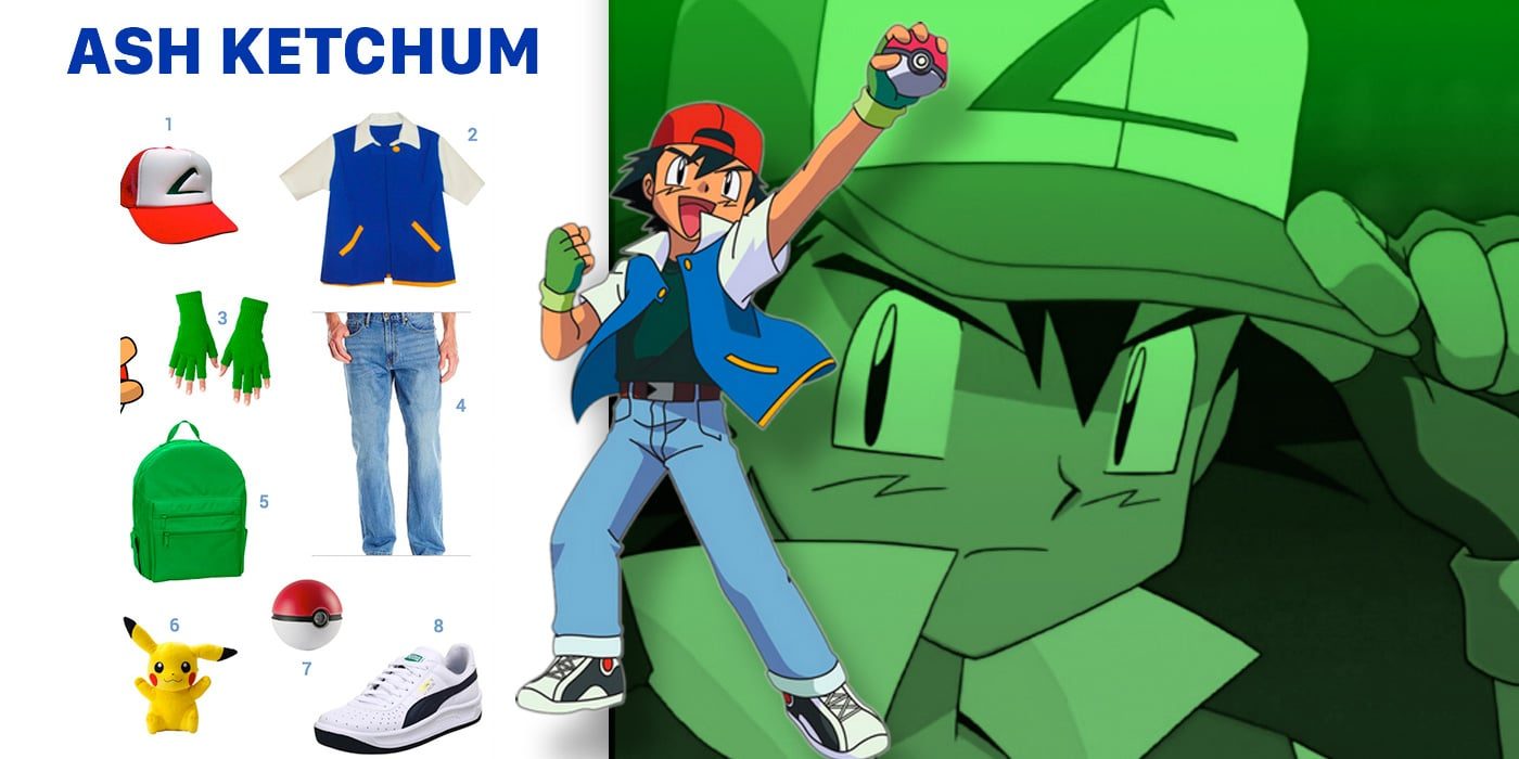 Dress Like Ash Ketchum Costume Halloween And Cosplay Guides - roblox poke costume