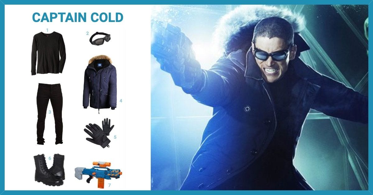 necessary See you tomorrow To govern Dress Like Captain Cold Costume | Halloween and Cosplay Guides