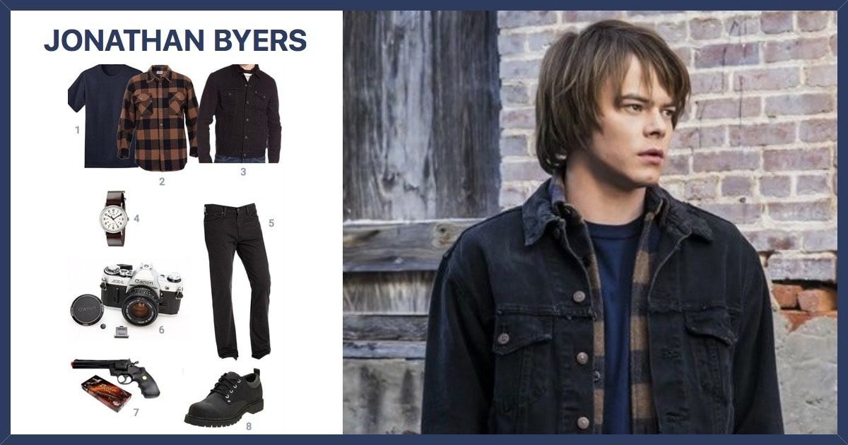 Dress like Jonathan Byers Costume | Halloween and Cosplay Guides