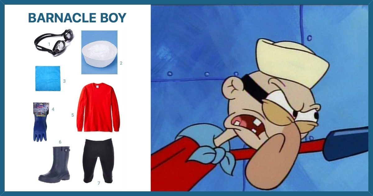 Dress Like Barnacle Boy Costume Halloween And Cosplay Guides - barnacle boy roblox outfit