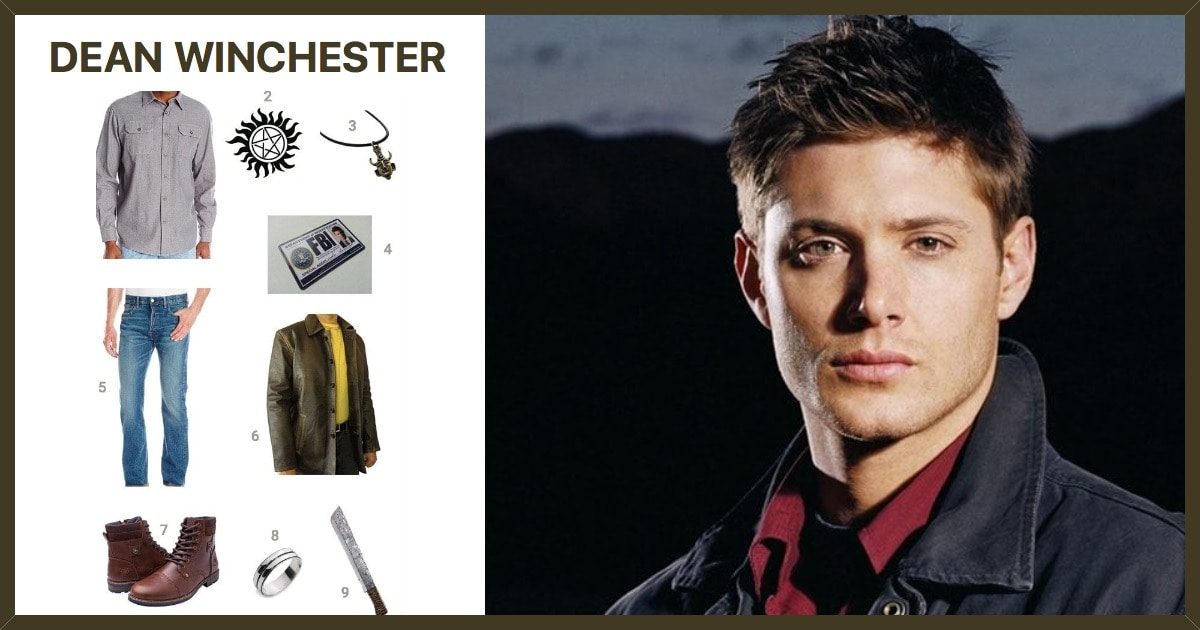 Dress Like Dean Winchester Costume Halloween And Cosplay Guides