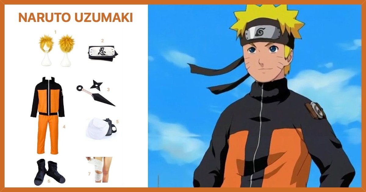 Dress Like Naruto Uzumaki Costume