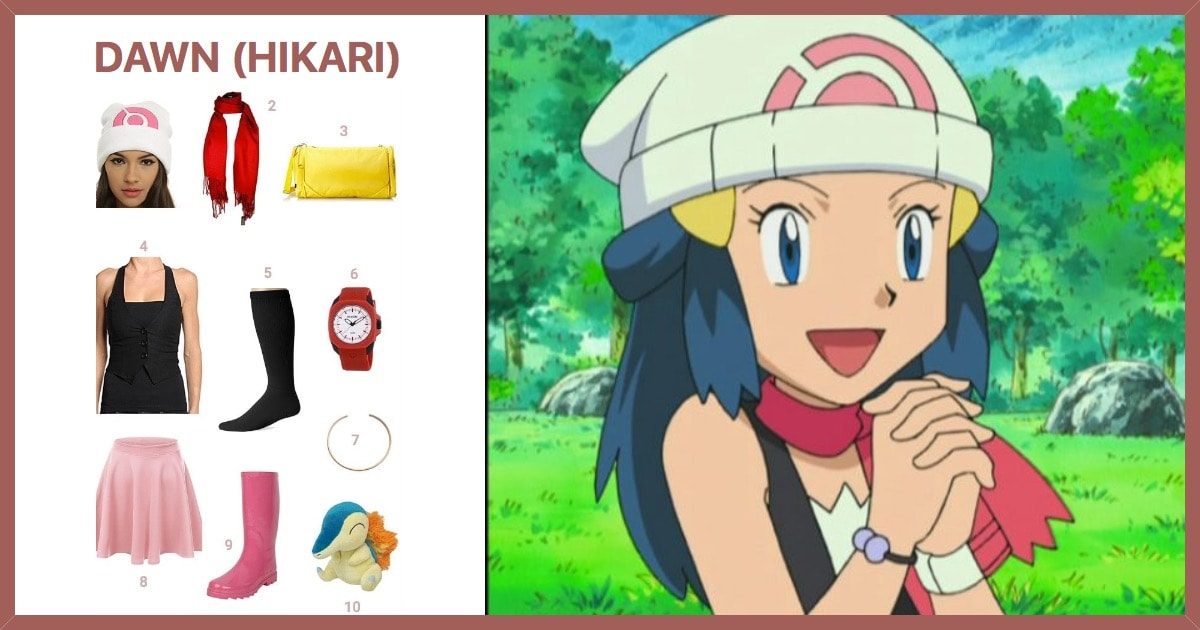 Pokemon Dawn Cosplay Costume