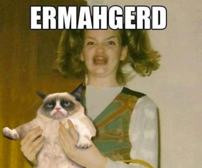 Ermahgerd Girl Costume
