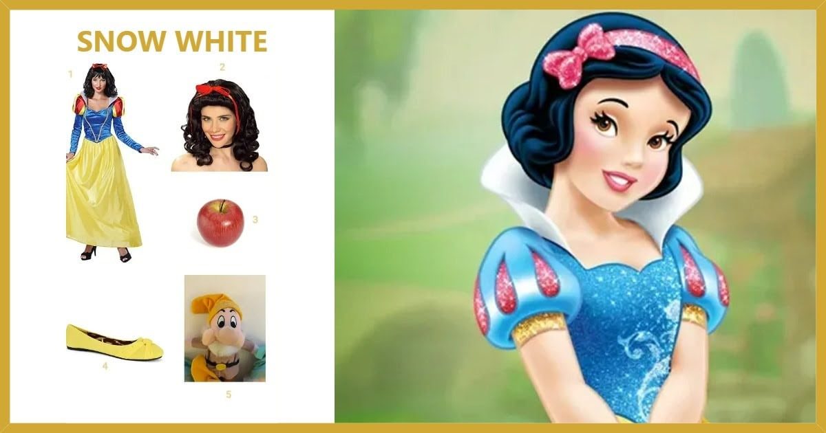 strapless open back dress Kids Deluxe Disney's Snow White Live Action Snow White Costume main image 0