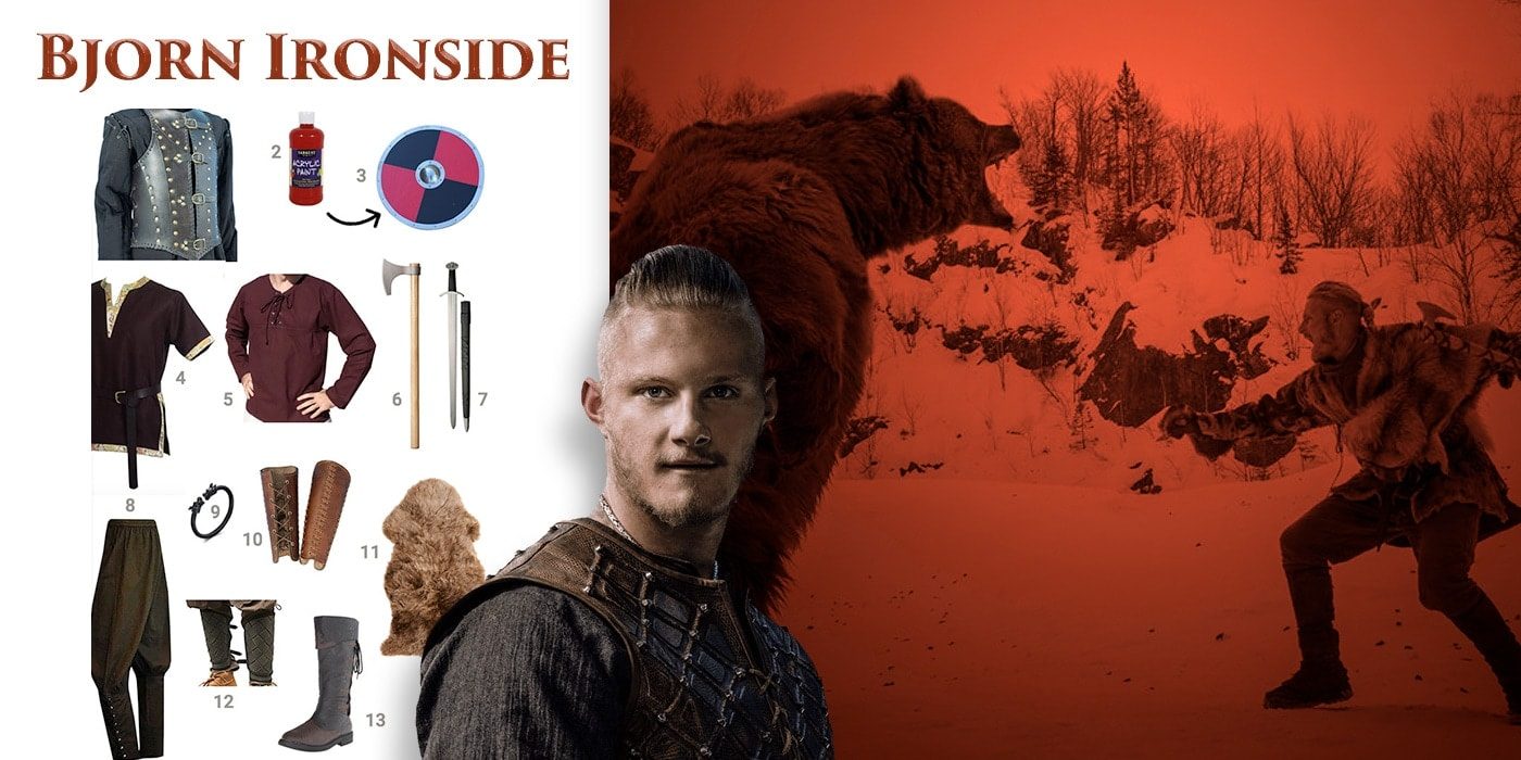 What would you suggest using for making Vikings's Björn Ironside