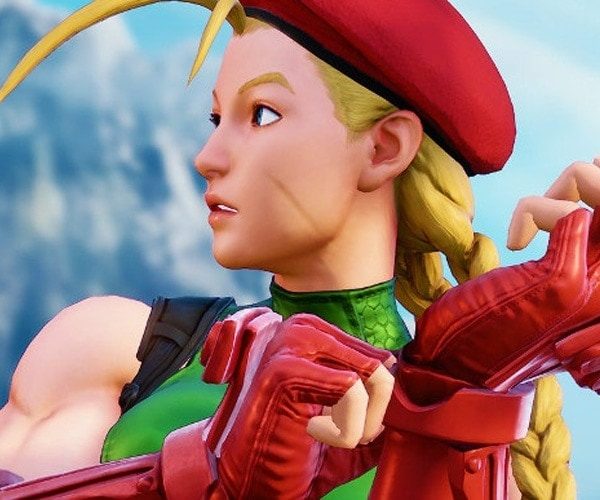 Cammy white fighting chun-li