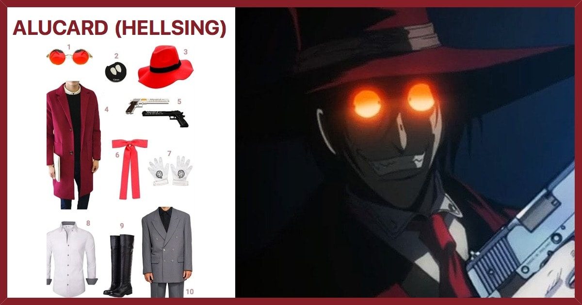 Dress Like Alucard Hellsing Costume Halloween and Cosplay Guides