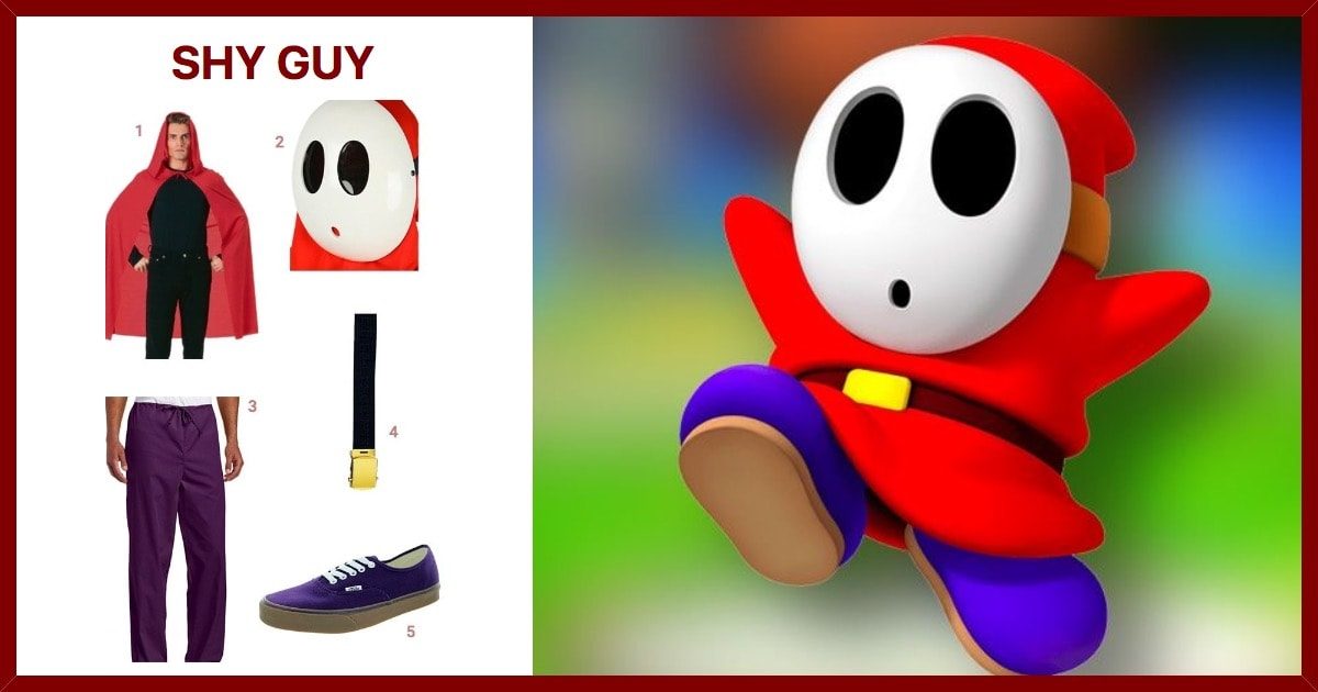 Dress Like Shy Guy | and Cosplay Guides