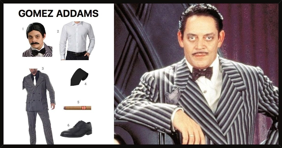 Everything You Need for Your Gomez Addams Halloween Costume