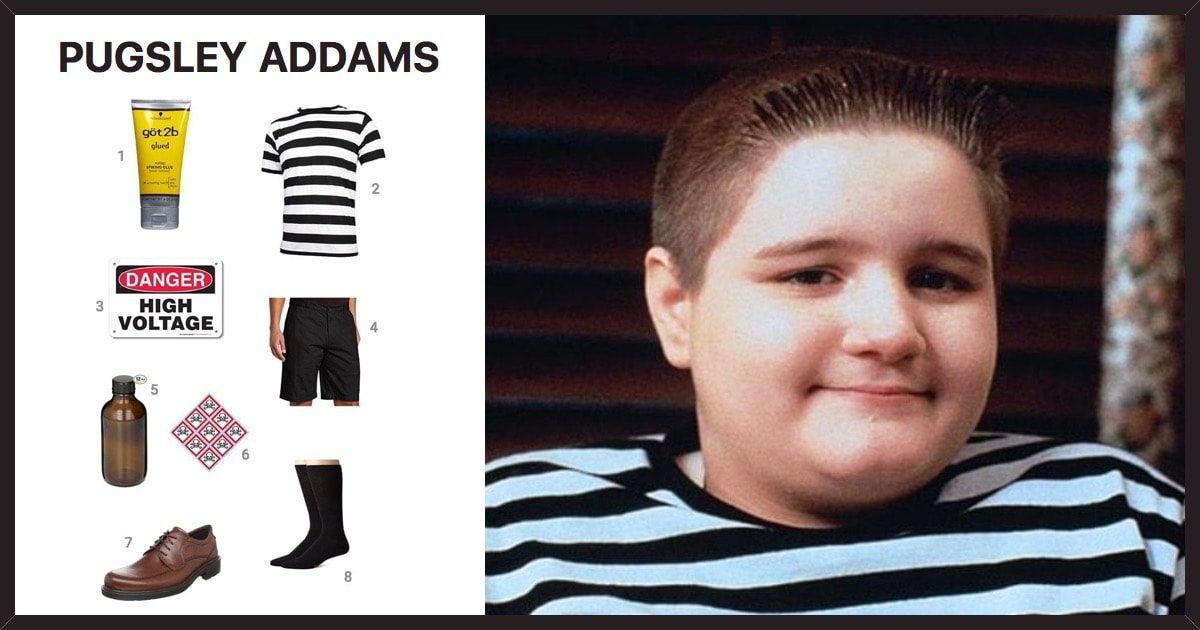 Wednesday Pugsley Addams Costume