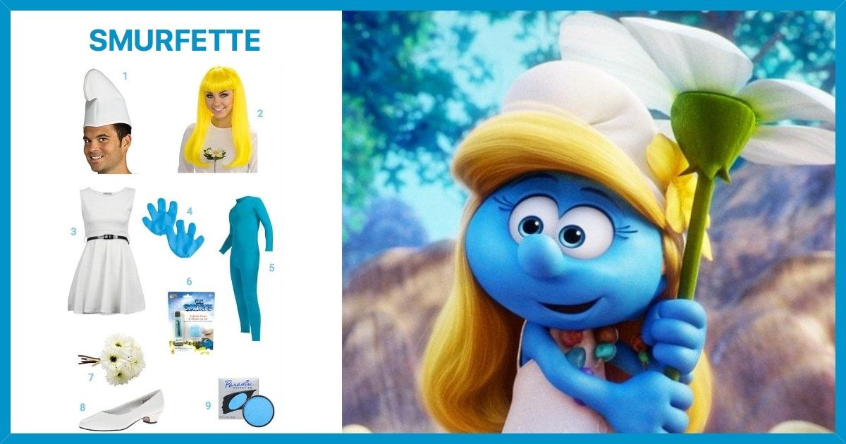 Dress Like Smurfette Costume Halloween And Cosplay Guides