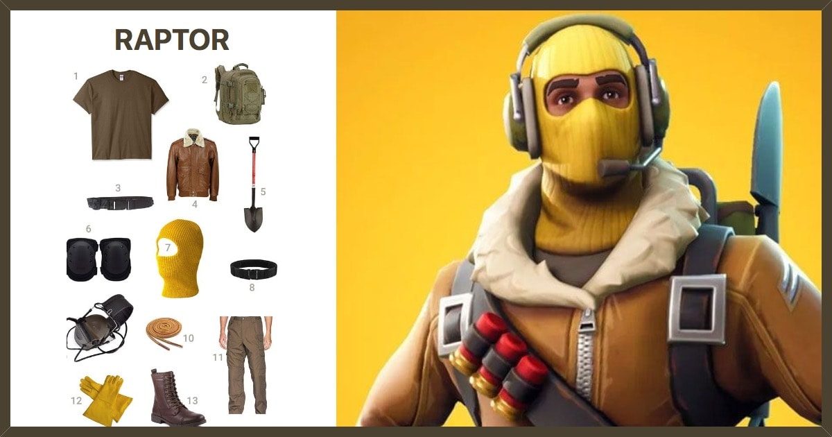 Dress Like Raptor From Fortnite Costume Halloween And Cosplay Guides