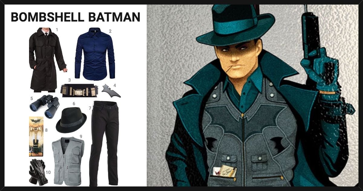 Dress Like Bombshell Batman Costume | Halloween and Cosplay Guides