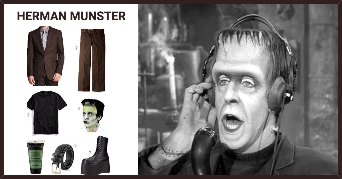 Dress Like Herman Munster Costume | Halloween and Cosplay Guides