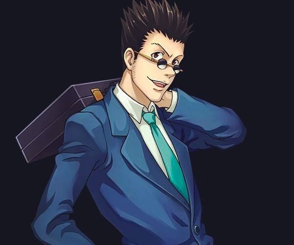 My Leorio cosplay! A variety of poses, memeable Sigma stare, and