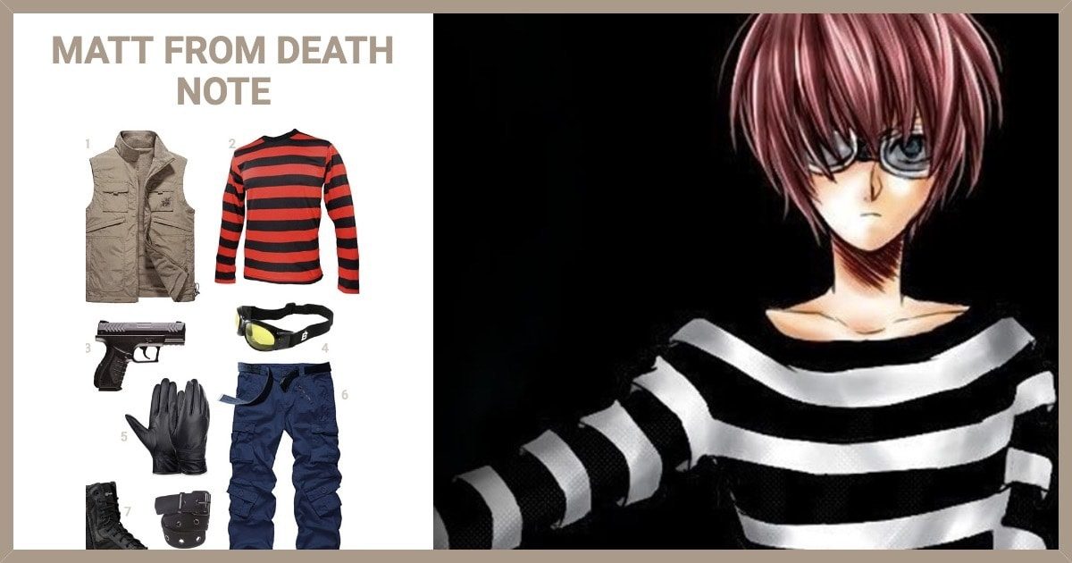 Dress Like Matt From Death Note Costume Halloween And Cosplay Guides