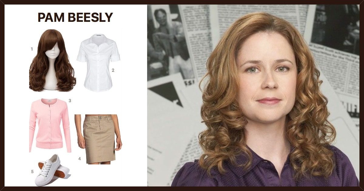 Dress Like Pam Beesly Costume | Halloween and Cosplay Guides