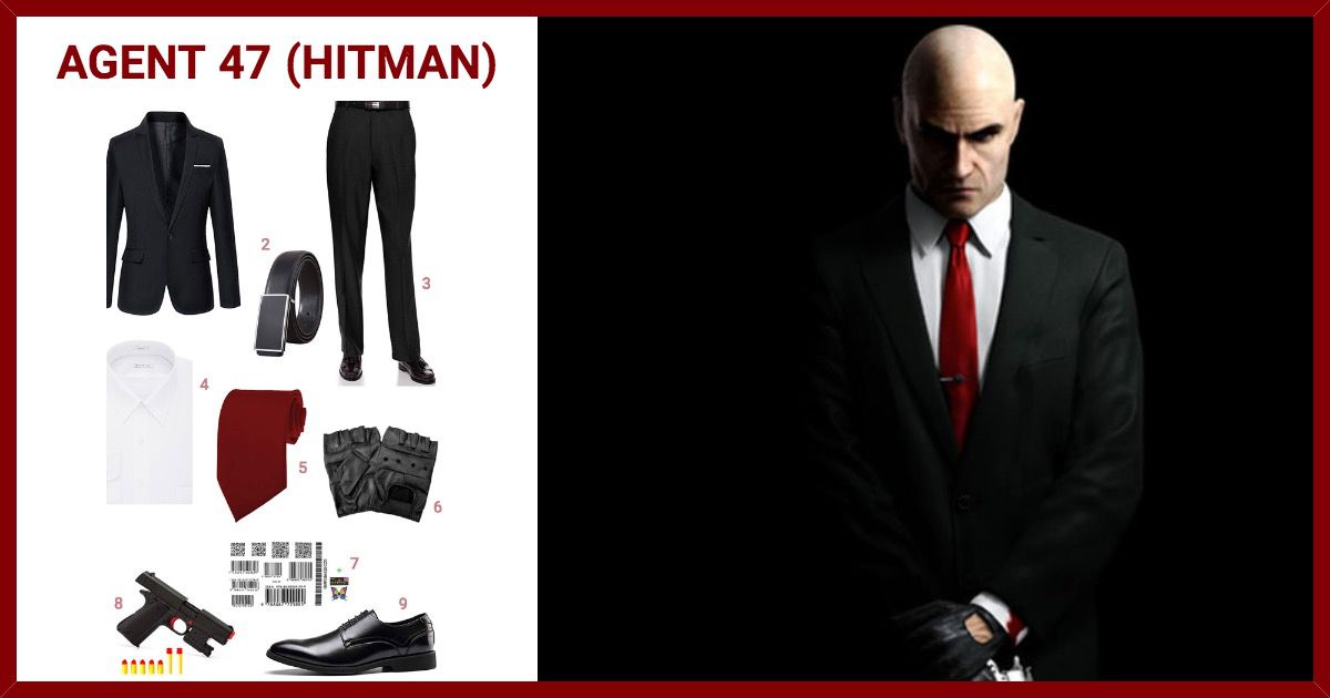 Dress Like Agent 47 Hitman Costume Halloween And Cosplay Guides