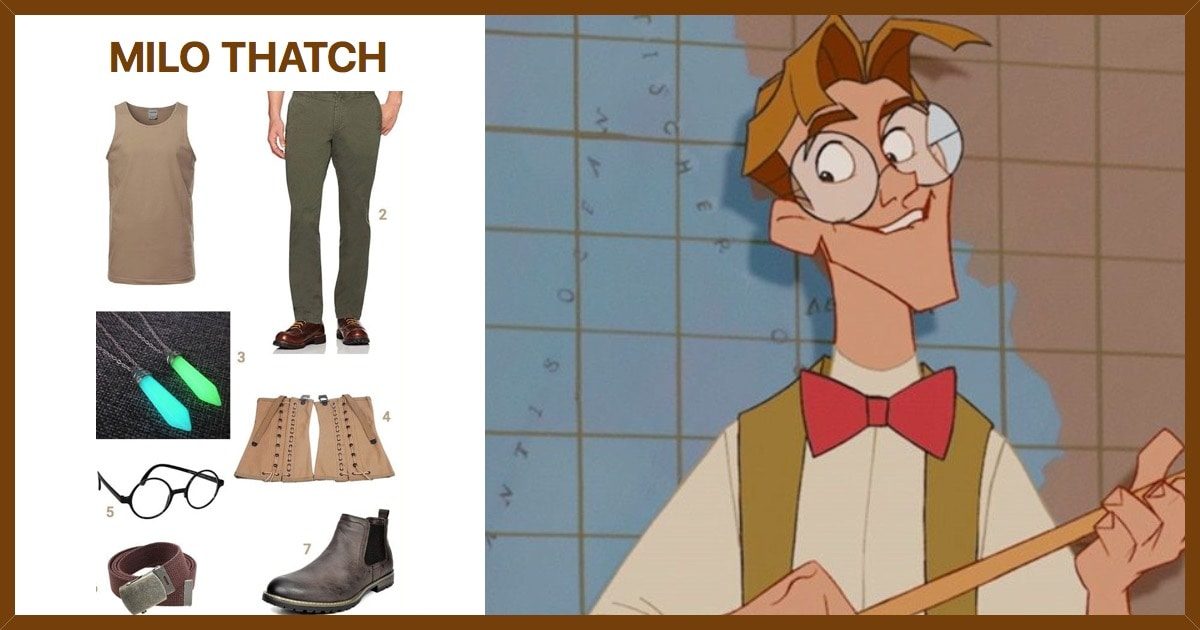 Ofre ejer fordelagtige Dress Like Milo Thatch Costume | Halloween and Cosplay Guides