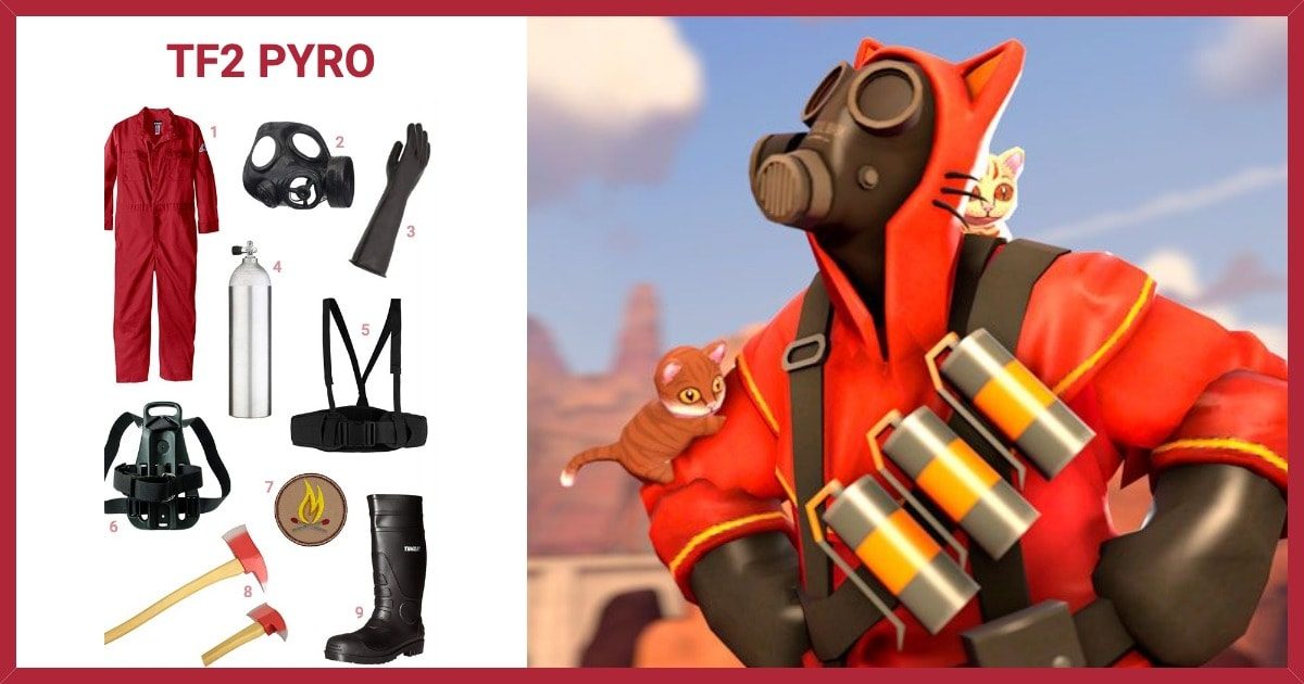 Dress TF2 Pyro Costume | Halloween and Cosplay Guides