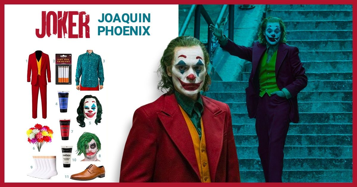 Arthur Fleck Joker Suit Replica Joaquin Phoenix Joker 2019