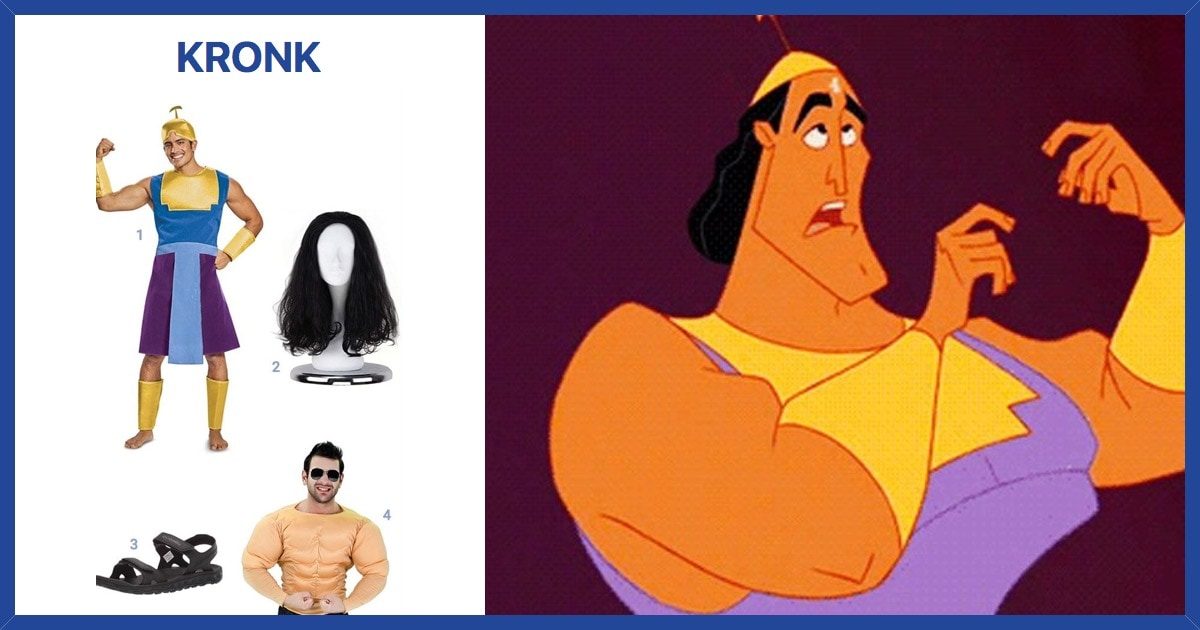 The best DIY costume guide online to dress up like Kronk voiced by Patrick ...