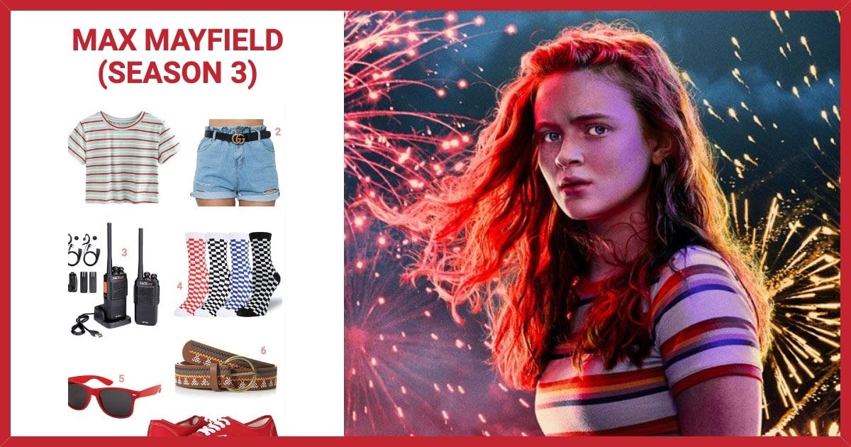 Fandom Bound Ideas: Max Mayfield @ Starcourt Mall Outfit