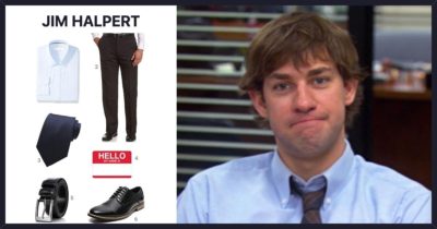 He's a three hole punch version of Jim, duh., By The Office