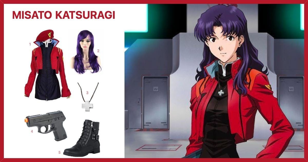 Dress Like Misato Katsuragi Costume | Halloween and Cosplay Guides