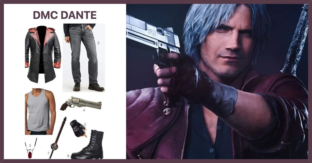 DMC Dante Costume  No-Sew DIY Costumes