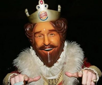 Burger King Costume