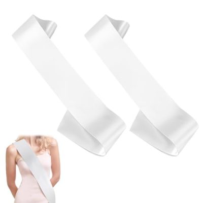 Blank White Sashes (2-Pack)