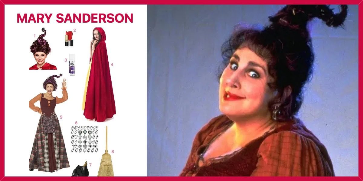 Mary Sanderson costume pieces