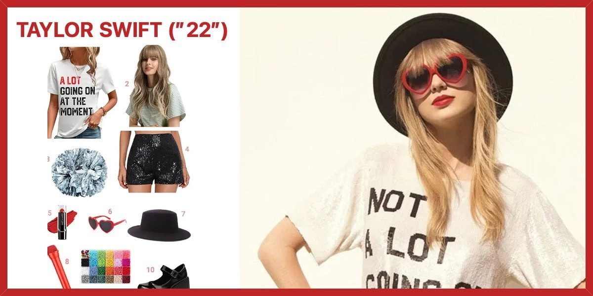 Dress Like Taylor Swift ”22” Costume Halloween and Cosplay Guides