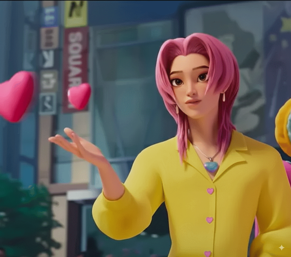 Romance Saja (Soda Pop) costume reference