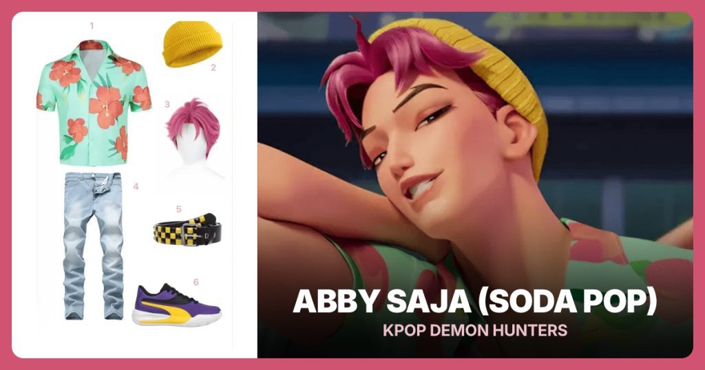 Abby Saja (Soda Pop) Costume