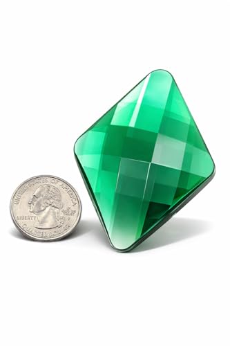 Large Green Craft Gem
