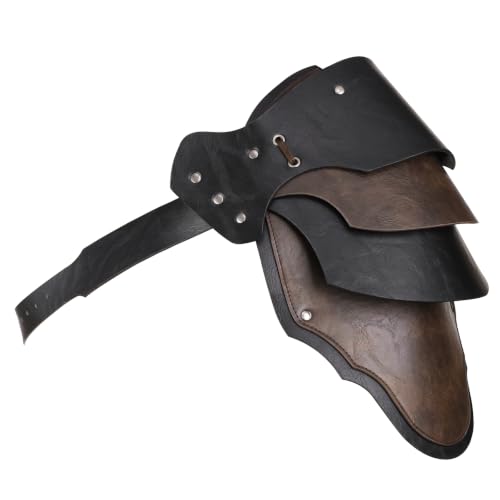 Brown Viking Shoulder Armor