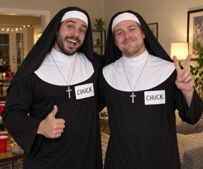 A Pair of Nun Chucks Costume