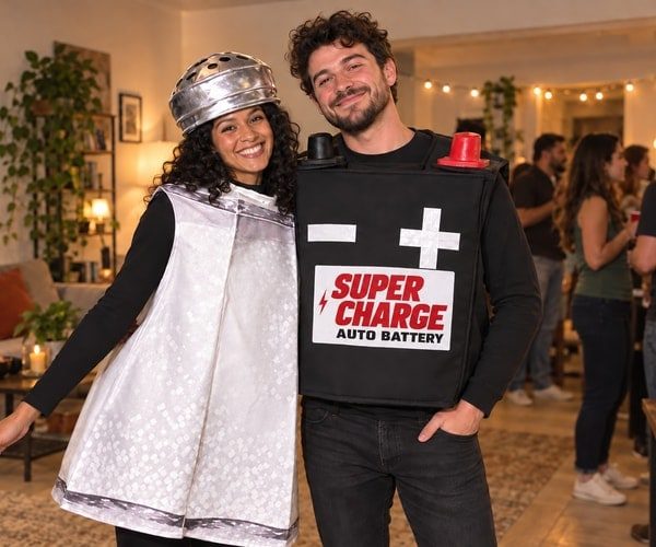 A Salt and Battery Costume
