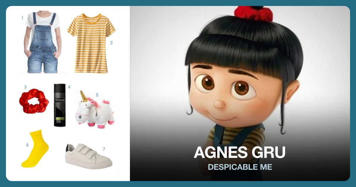 Agnes costume outfit and accessories